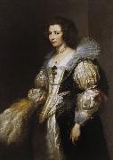 Anthony Van Dyck Portrait of Maria Louisa de Tassis (mk08) Germany oil painting reproduction